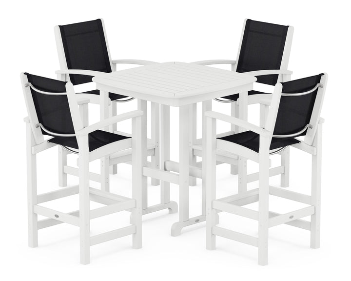 POLYWOOD® Coastal 5-Piece Bar Set