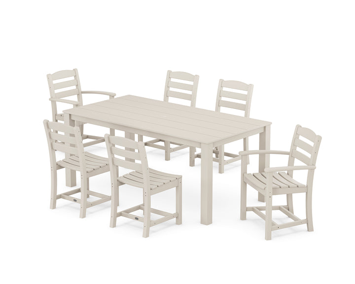 POLYWOOD® La Casa Cafe' 7-Piece Parsons Dining Set