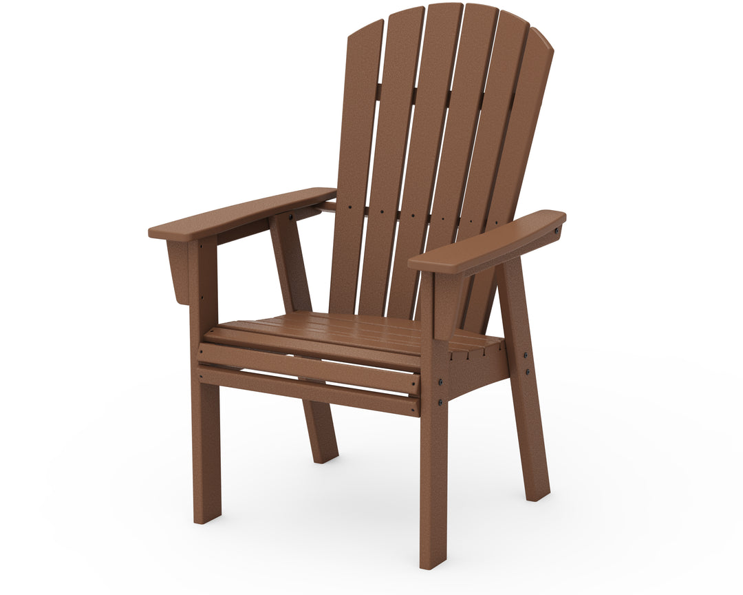 POLYWOOD® Nautical Curveback Adirondack Dining Chair