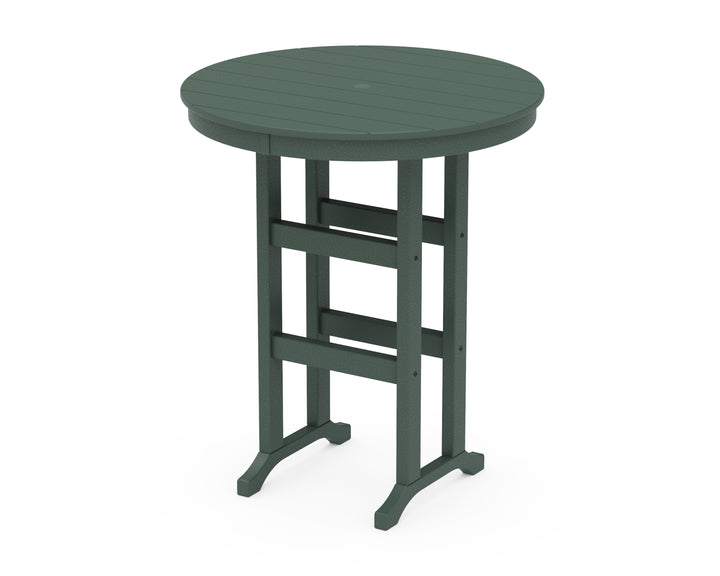 POLYWOOD® 36" Round Farmhouse Bar Table
