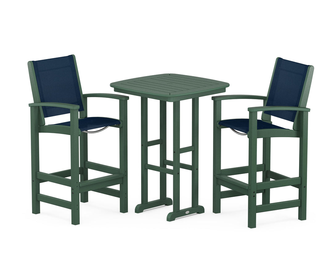 POLYWOOD® Coastal 3-Piece Bar Set