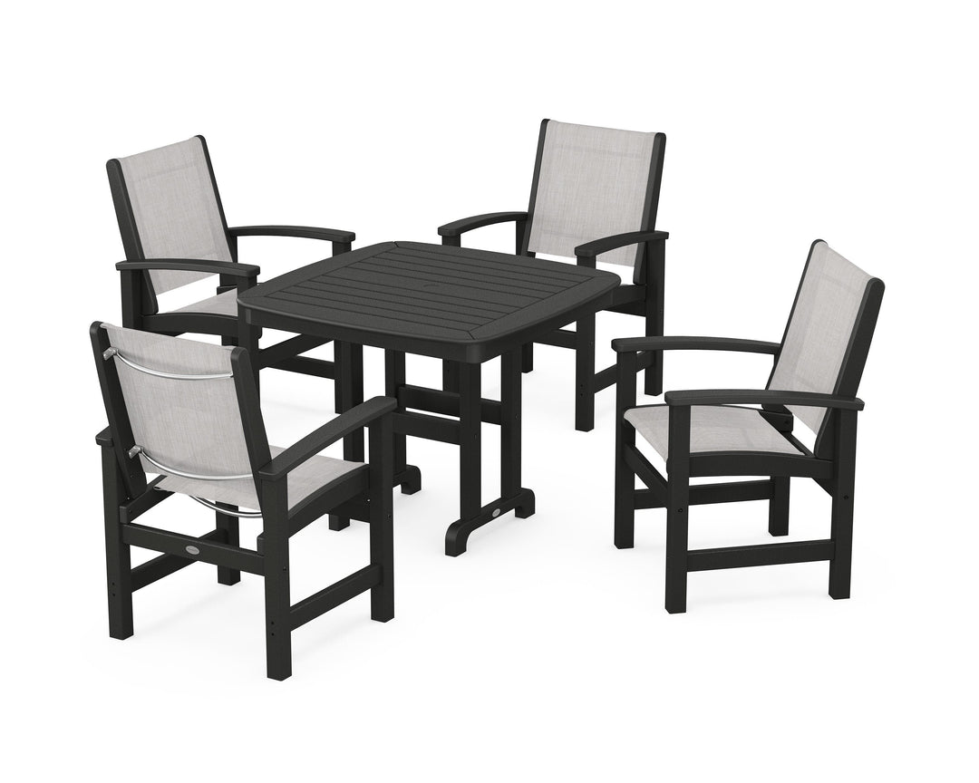POLYWOOD® Coastal 5-Piece Dining Set