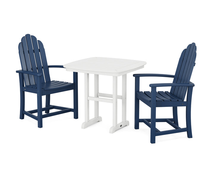 POLYWOOD® Classic Adirondack 3-Piece Dining Set