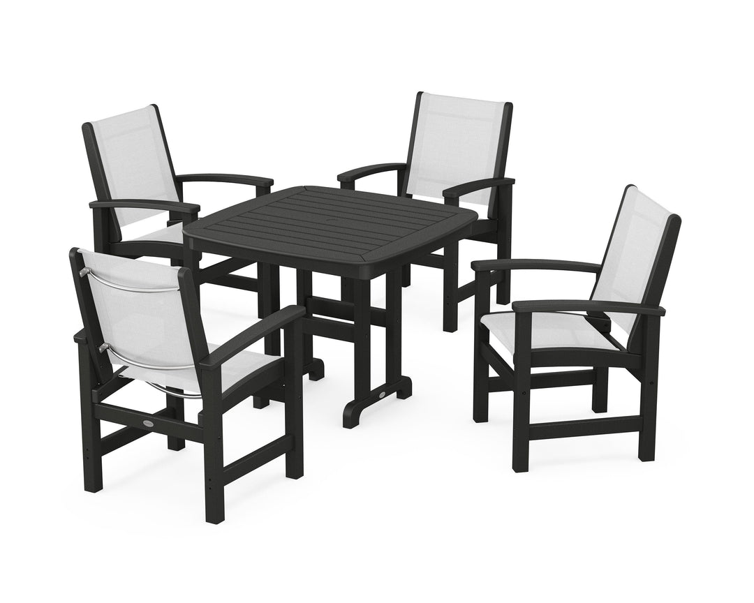 POLYWOOD® Coastal 5-Piece Dining Set