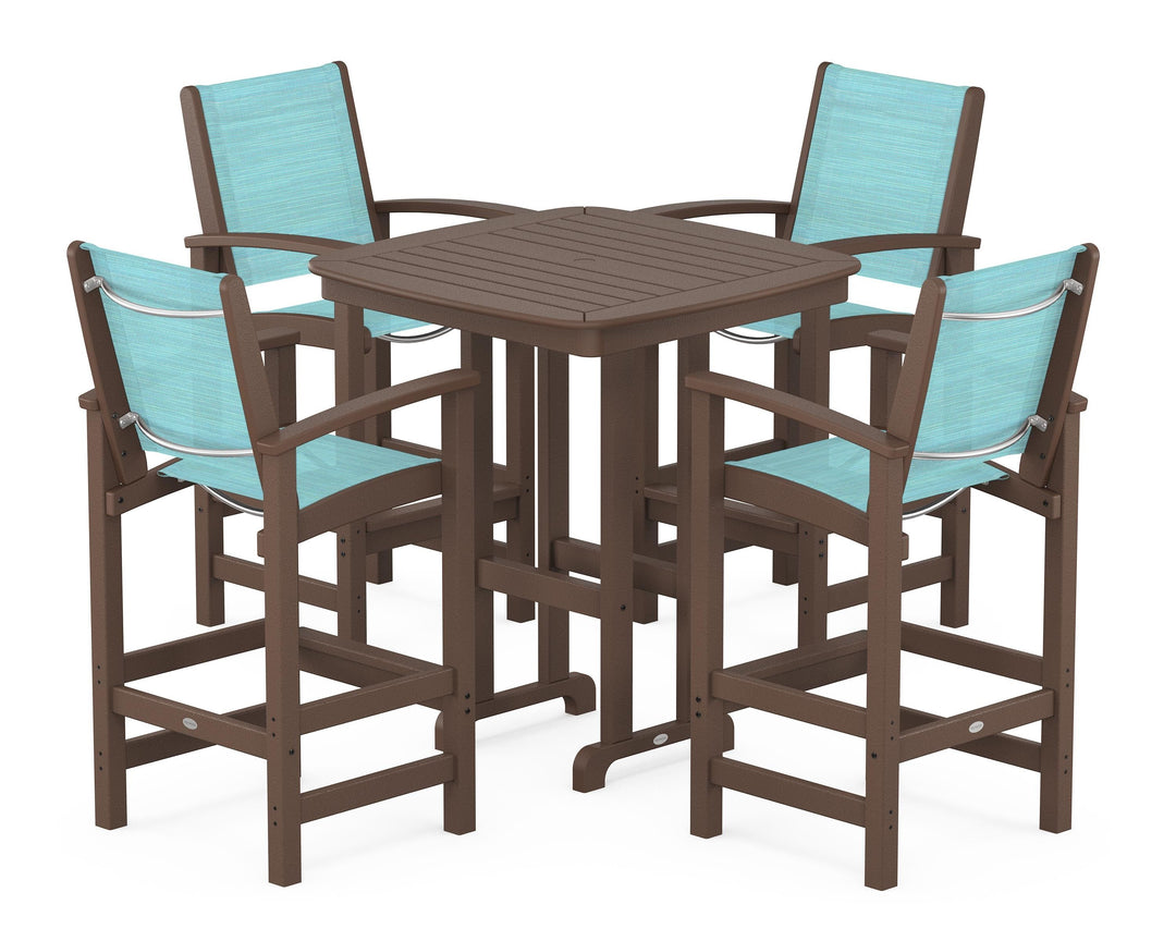 POLYWOOD® Coastal 5-Piece Bar Set