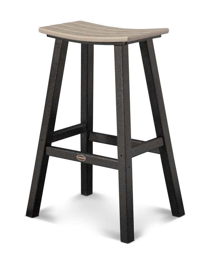 POLYWOOD® Contempo 30" Saddle Bar Stool