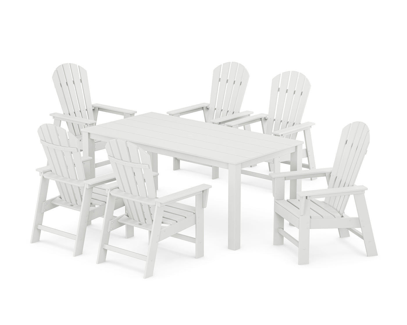 South Beach 7-Piece Parsons Dining Set