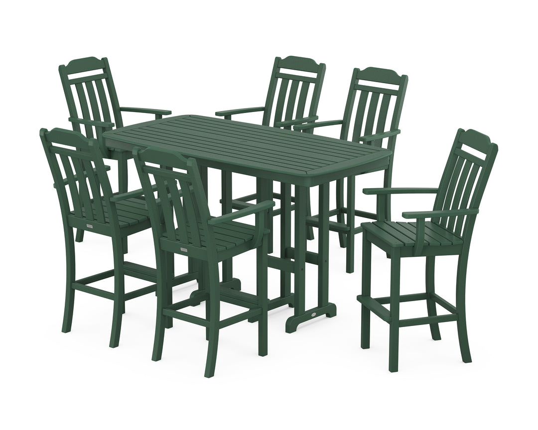Country Living Cottage Arm Chair 7-Piece Bar Set