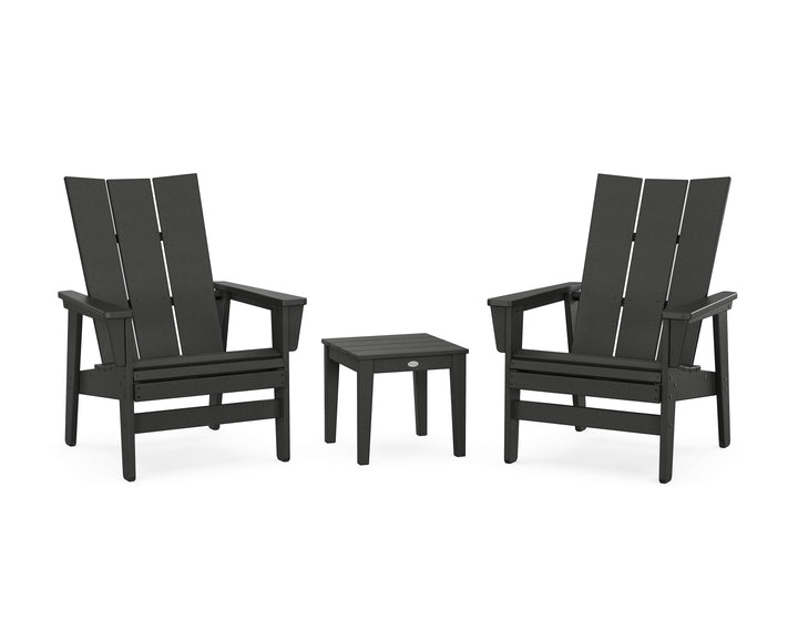 POLYWOOD® 3-Piece Modern Grand Upright Adirondack Set