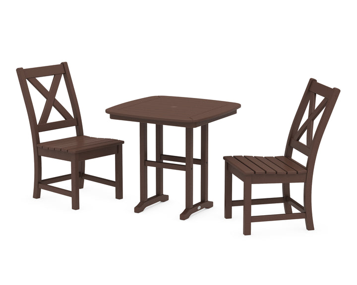 POLYWOOD® Braxton Side Chair 3-Piece Dining Set