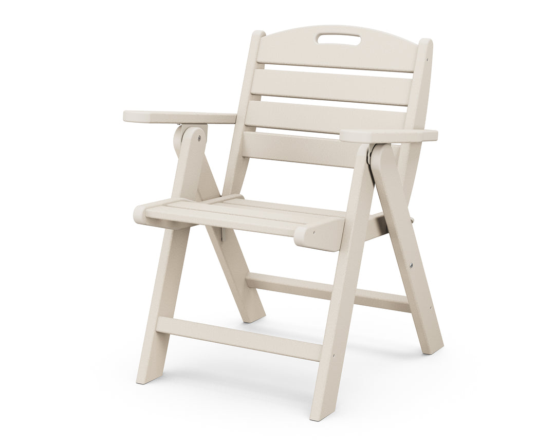 POLYWOOD® Nautical Folding Lowback Chair STOCKED