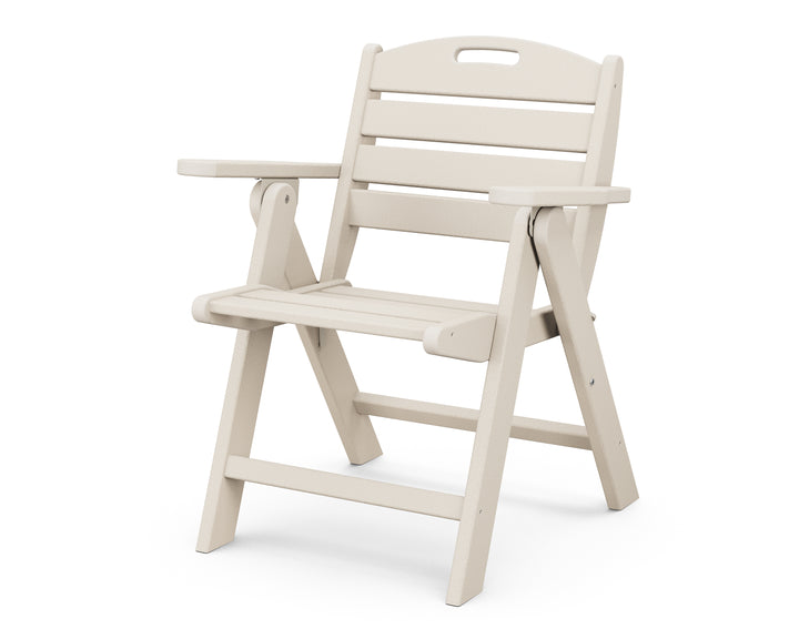 POLYWOOD® Nautical Folding Lowback Chair STOCKED