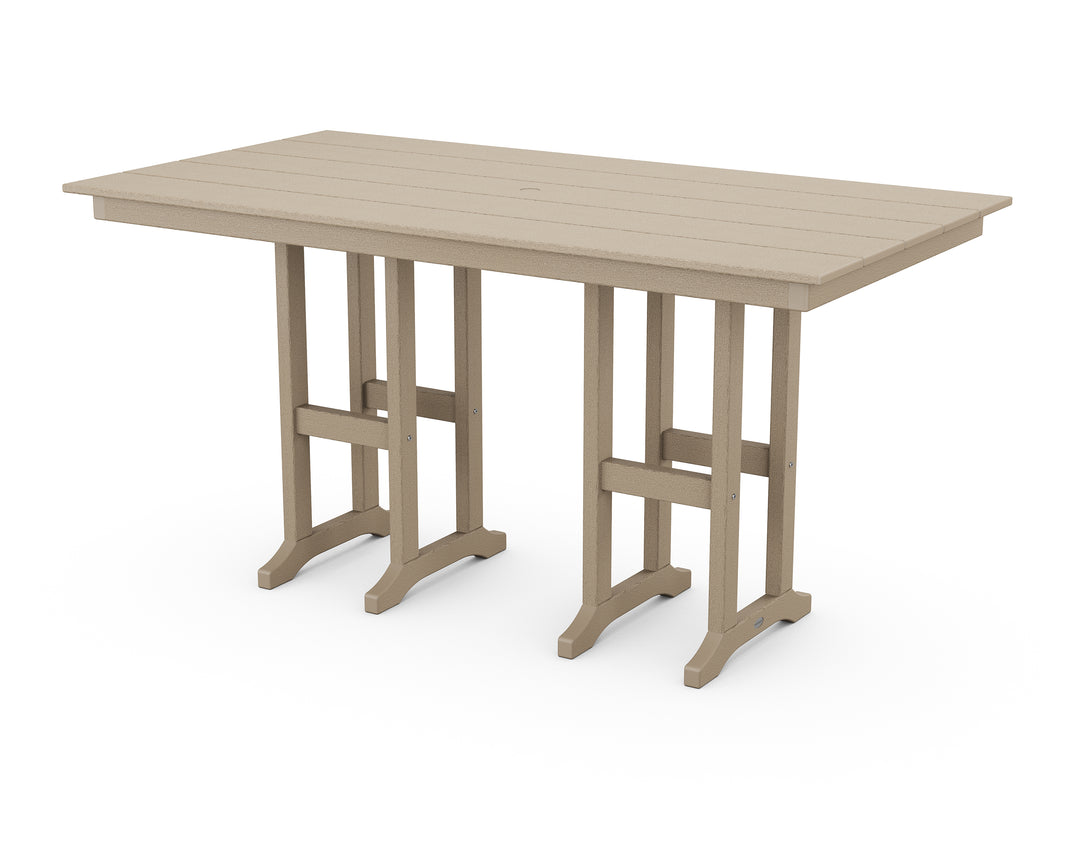 POLYWOOD® Farmhouse 37" x 72" Counter Table