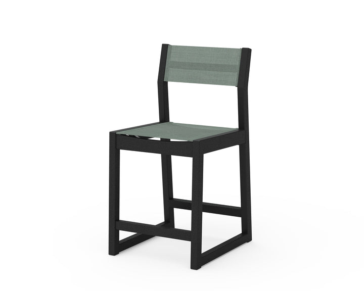 POLYWOOD® EDGE Sling Counter Side Chair