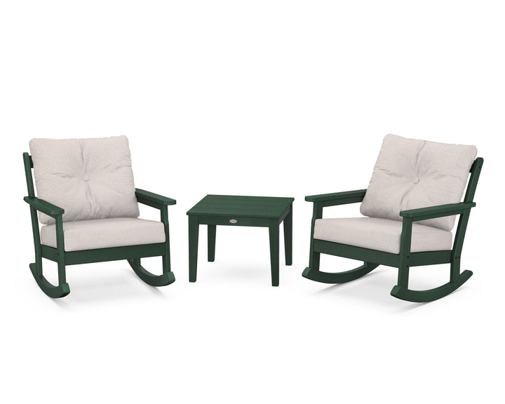POLYWOOD® Vineyard 3-Piece Deep Seating Rocker Set