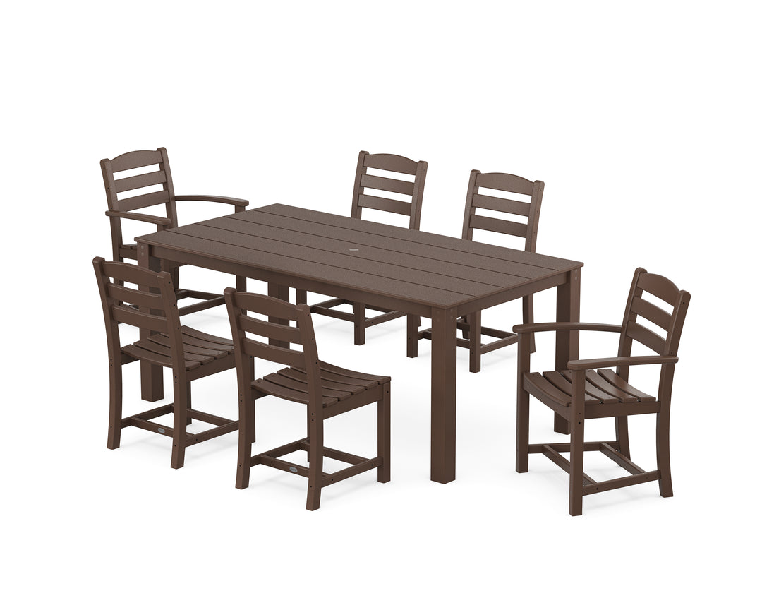 POLYWOOD® La Casa Cafe' 7-Piece Parsons Dining Set