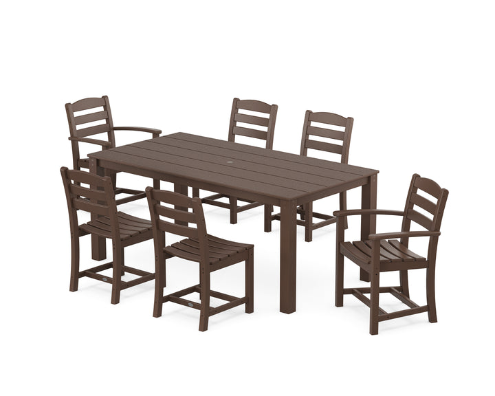 POLYWOOD® La Casa Cafe' 7-Piece Parsons Dining Set