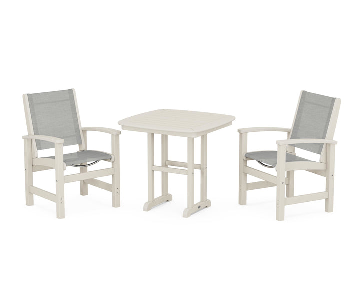 POLYWOOD® Coastal 3-Piece Dining Set