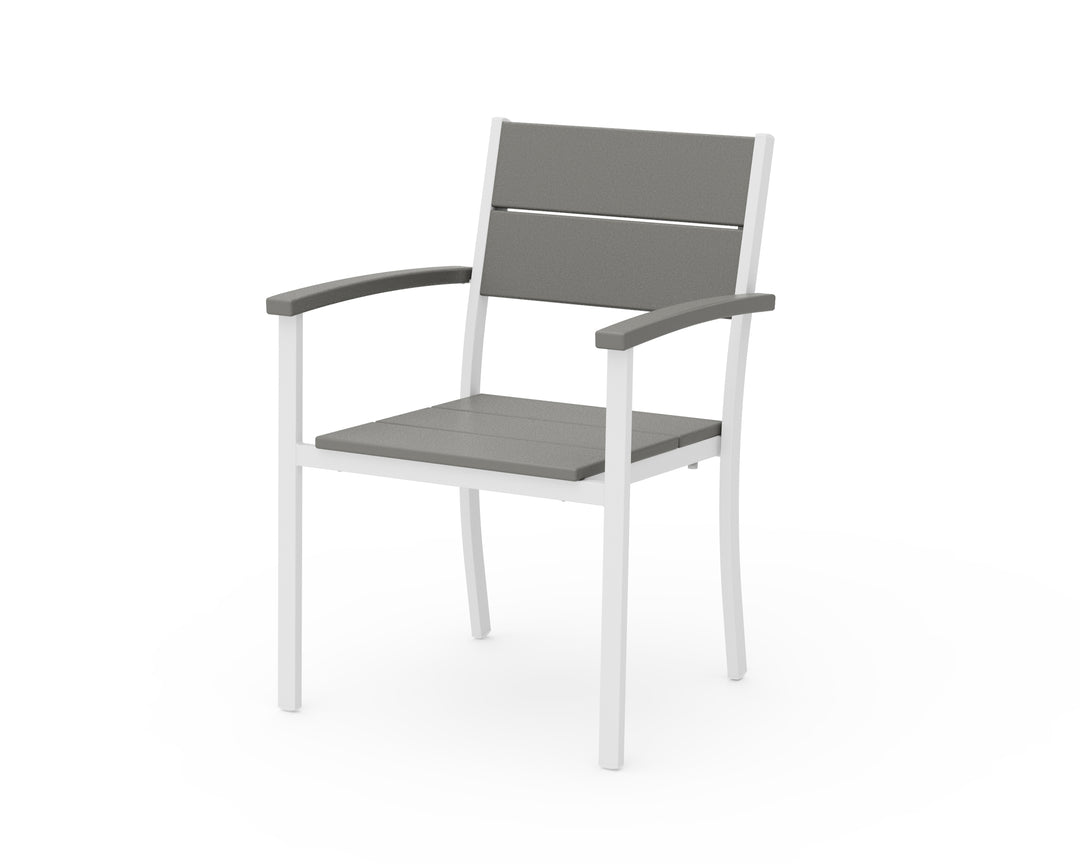 POLYWOOD® Main Street Stacking Dining Arm Chair