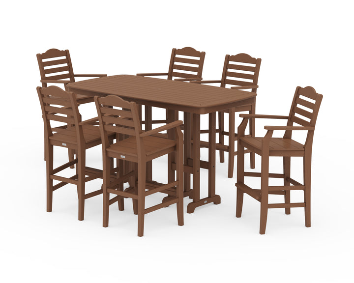 Draper James™ by  POLYWOOD® Savannah Arm Chair 7-Piece Bar Set