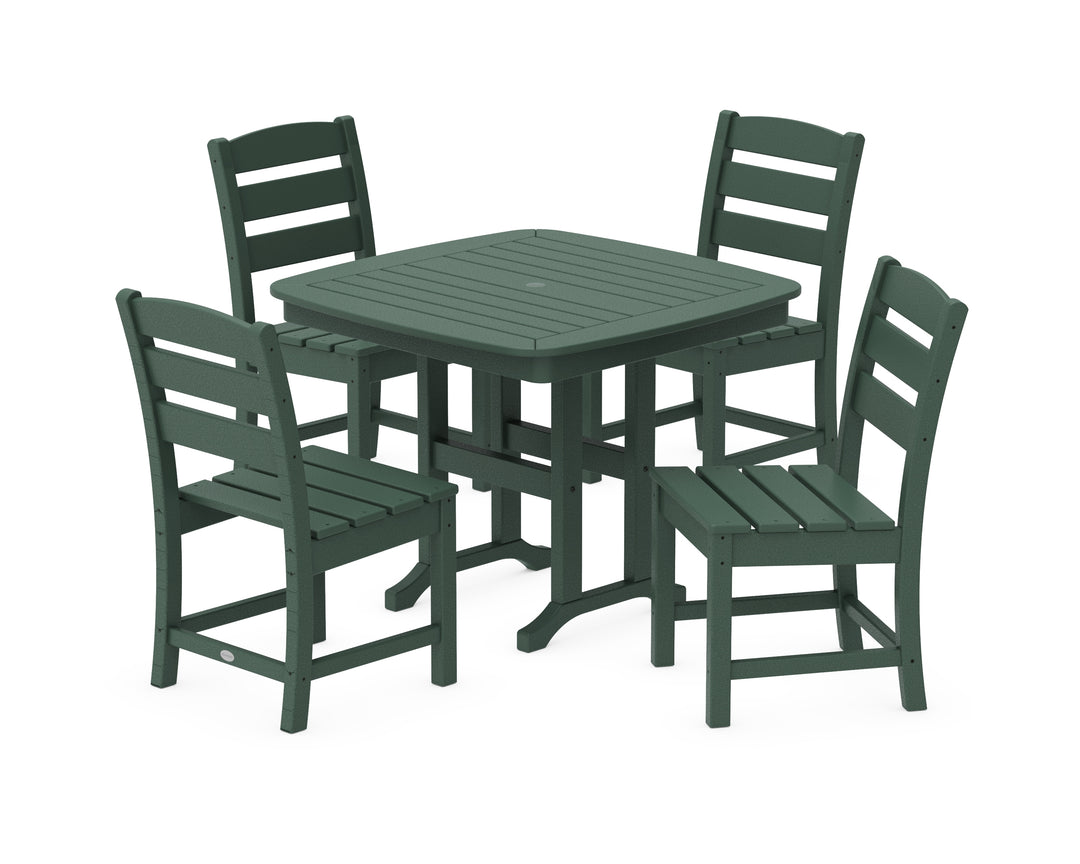 POLYWOOD® Lakeside 5-Piece Side Chair Dining Set