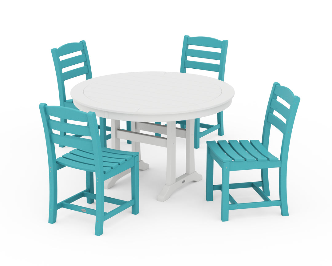 POLYWOOD® La Casa Café 5-Piece Side Chair Dining Set