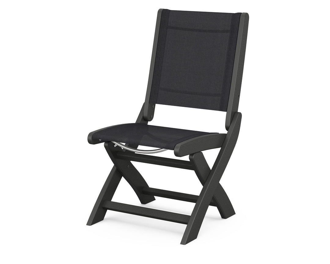 POLYWOOD® Coastal Folding Side Chair