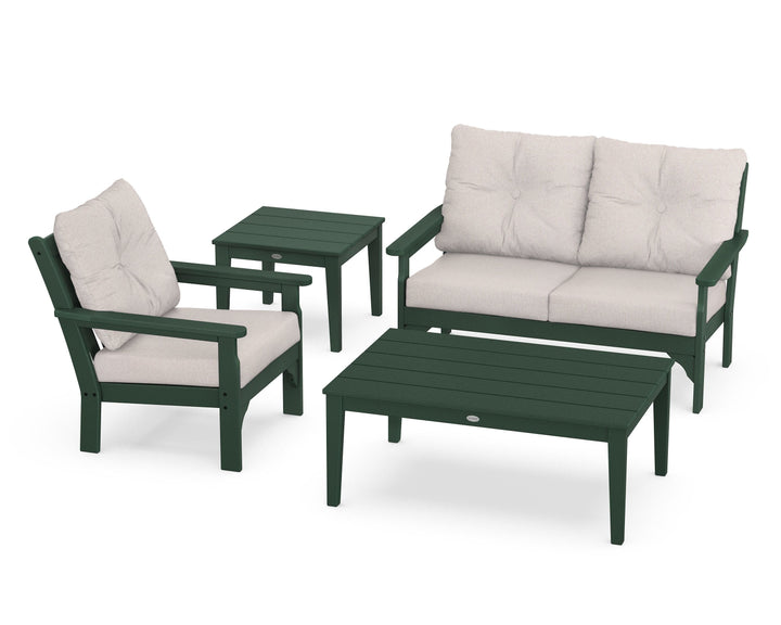 POLYWOOD® Vineyard 4-Piece Deep Seating Set
