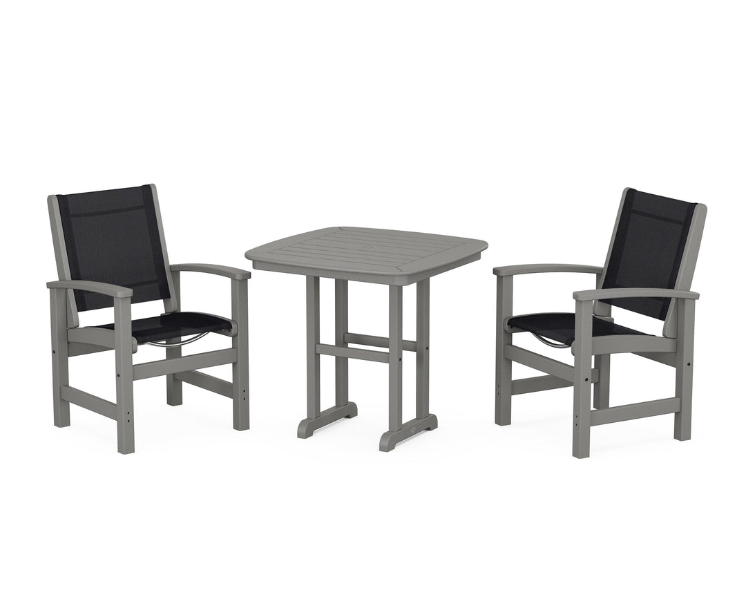 POLYWOOD® Coastal 3-Piece Dining Set
