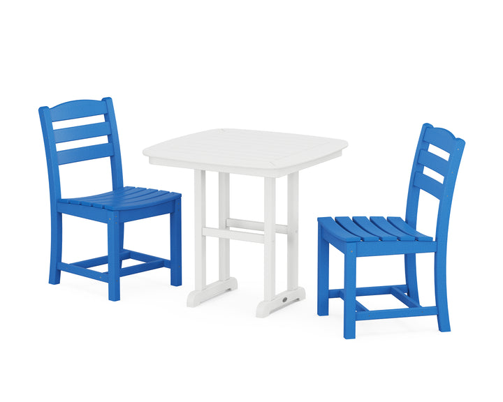 POLYWOOD® La Casa Café Side Chair 3-Piece Dining Set