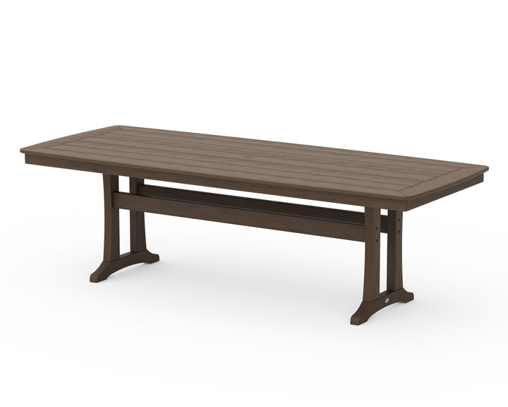 POLYWOOD® Nautical Trestle 39" x 97" Dining Table