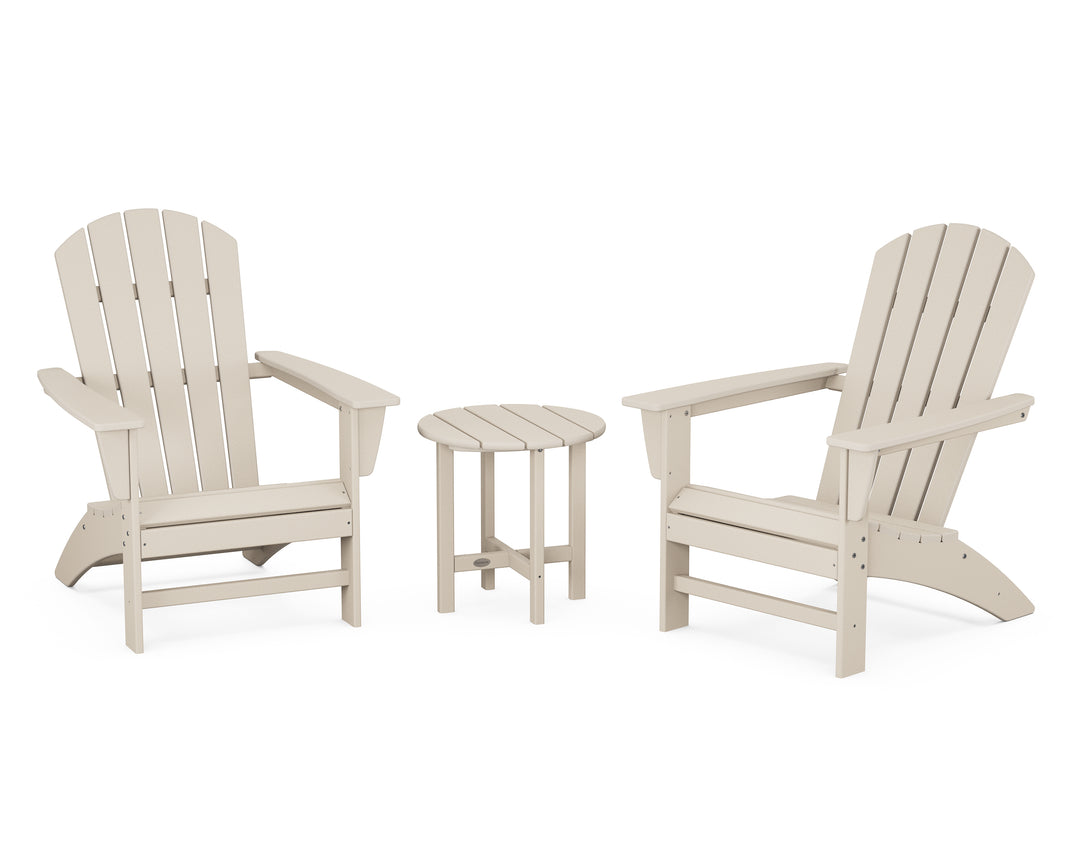 POLYWOOD® Nautical 3-Piece Adirondack Set
