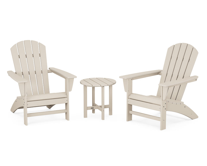 POLYWOOD® Nautical 3-Piece Adirondack Set