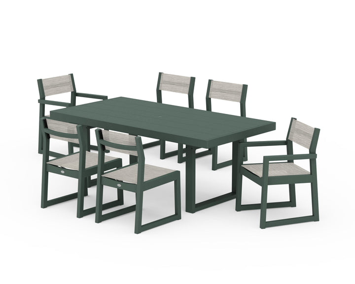 POLYWOOD® EDGE Sling 7-Piece Dining Set