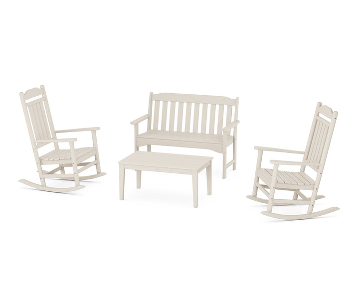 Country Living Cottage Legacy Rocking Chair 4-Piece Porch Set