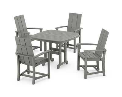 Modern Adirondack 5-Piece Dining Set