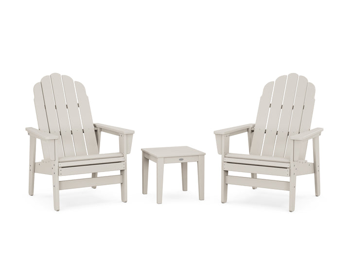 POLYWOOD® 3-Piece Vineyard Grand Upright Adirondack Set