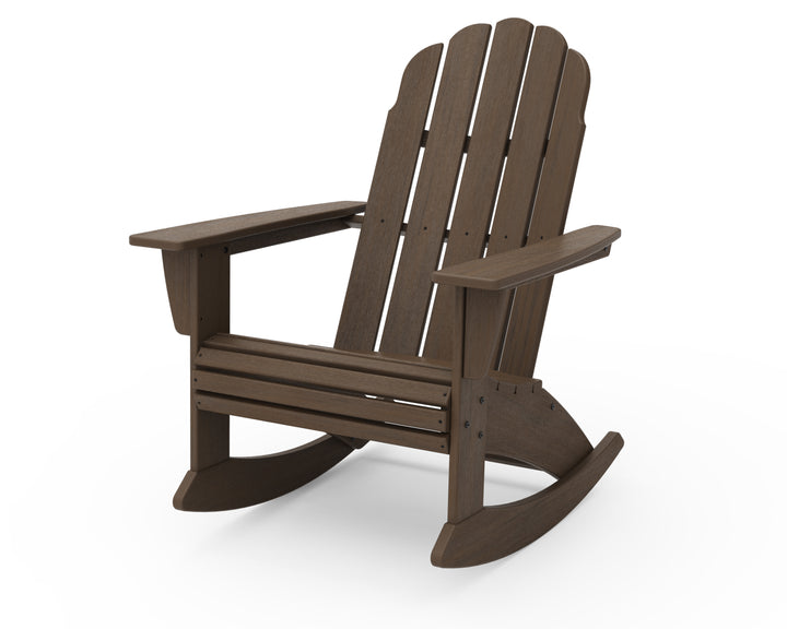POLYWOOD® Vineyard Curveback Adirondack Rocking Chair