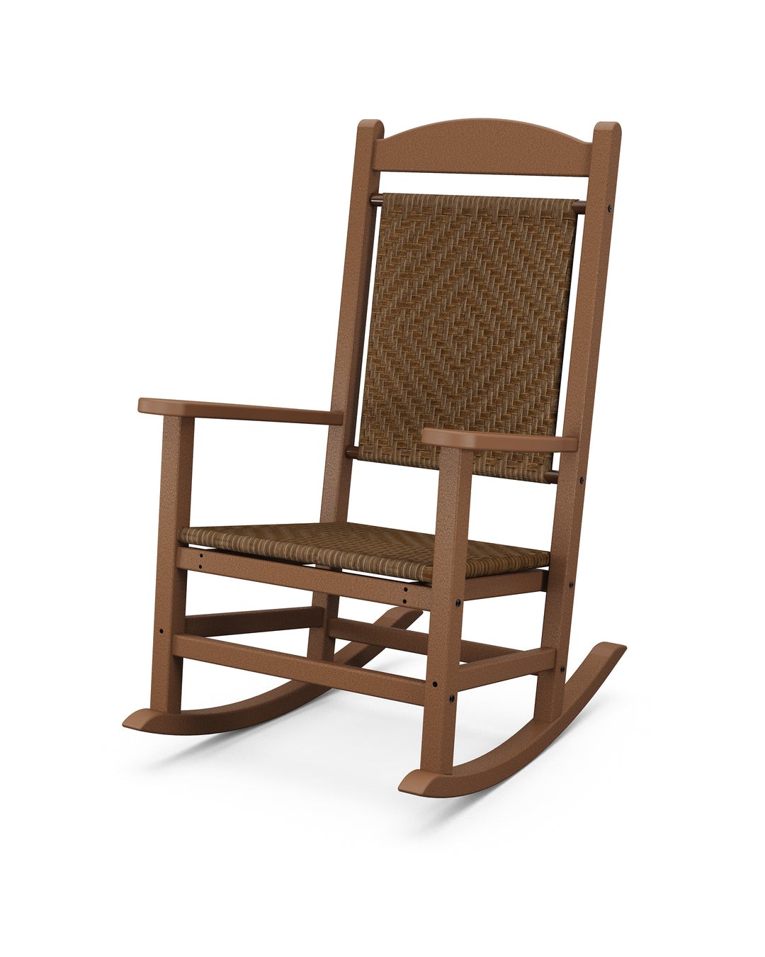 POLYWOOD® Presidential Woven Rocking Chair