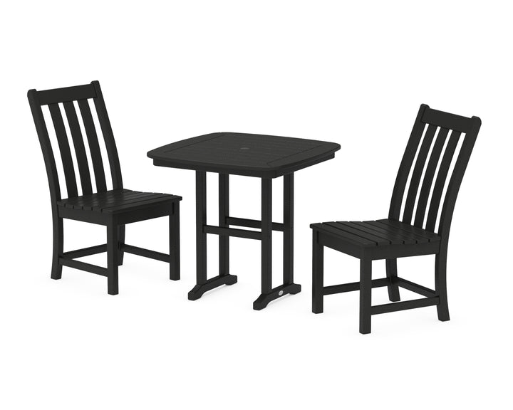 POLYWOOD® Vineyard Side Chair 3-Piece Dining Set
