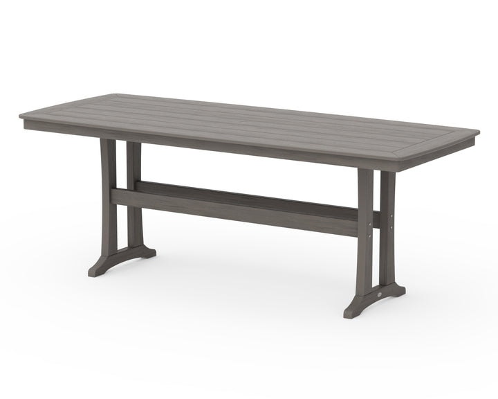 POLYWOOD® Nautical Trestle 39” x 97” Counter Table