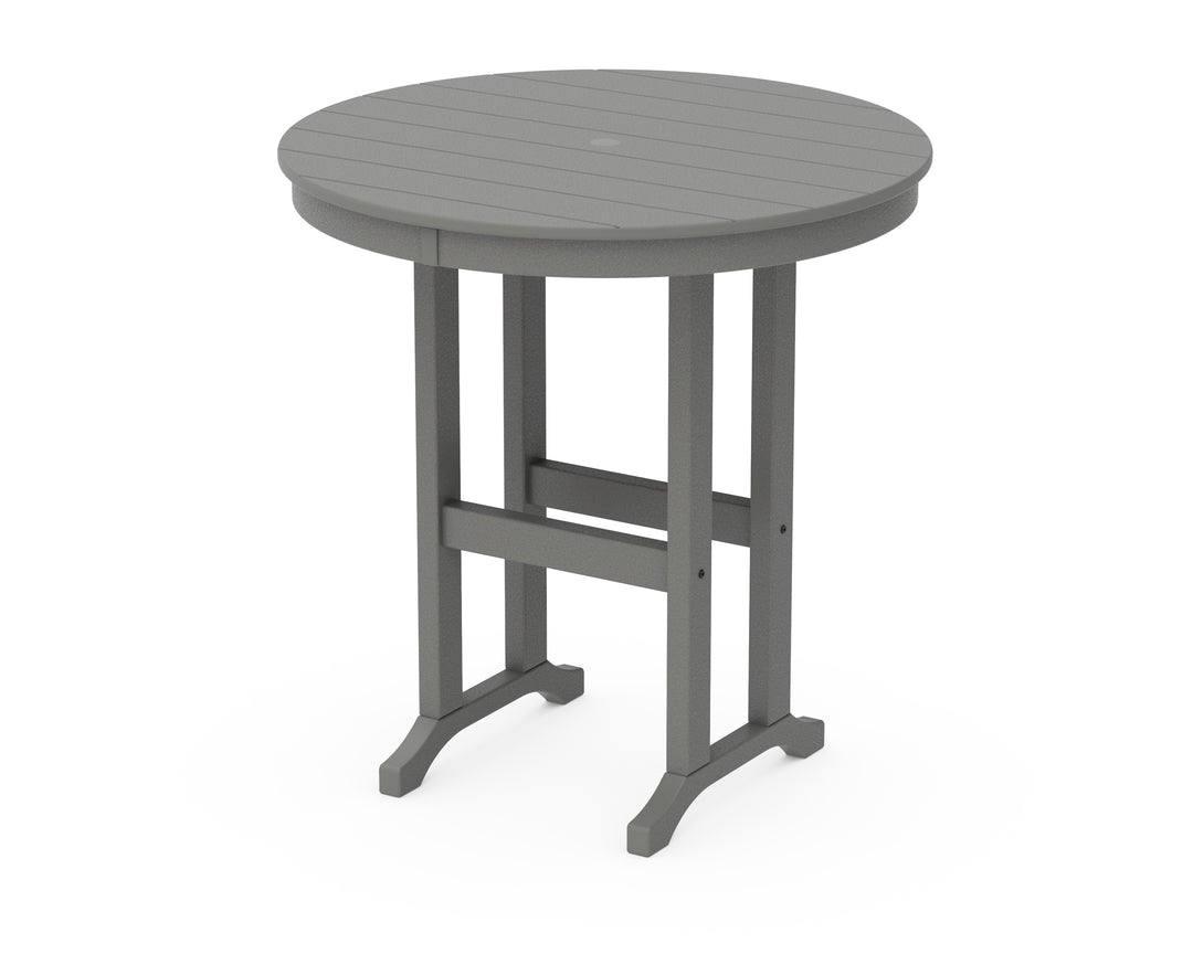 POLYWOOD® 36" Round Farmhouse Counter Table
