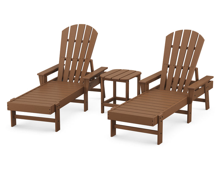 POLYWOOD® South Beach Chaise 3-Piece Set