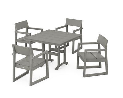 EDGE 5-Piece Farmhouse Dining Set