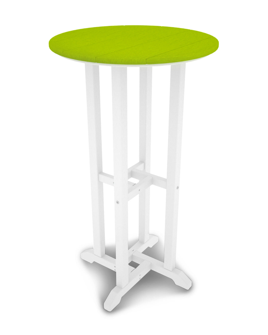 POLYWOOD® Contempo 24" Round Bar Table