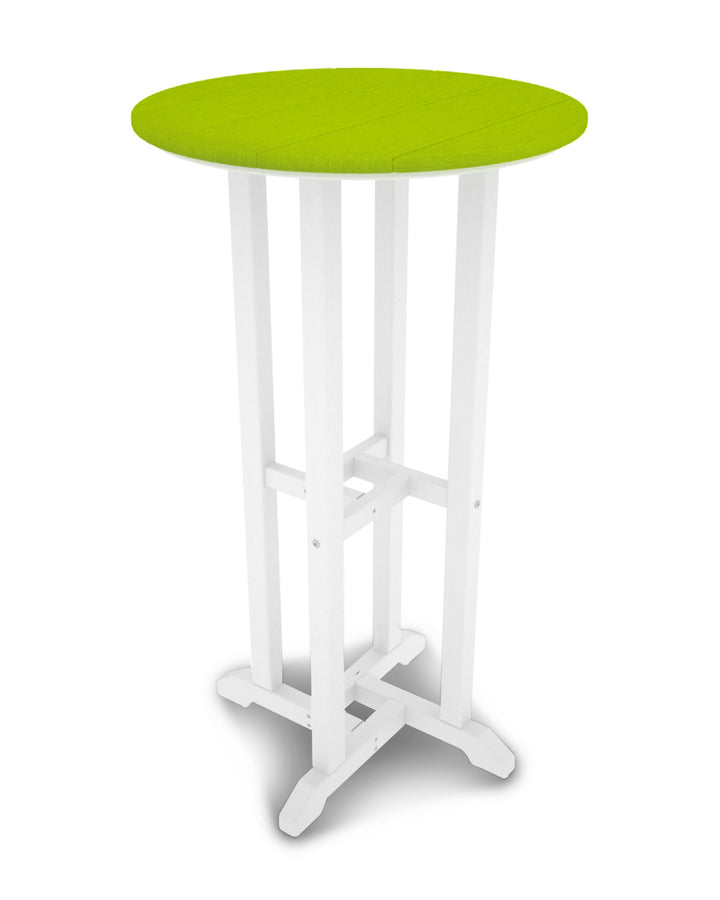 POLYWOOD® Contempo 24" Round Bar Table