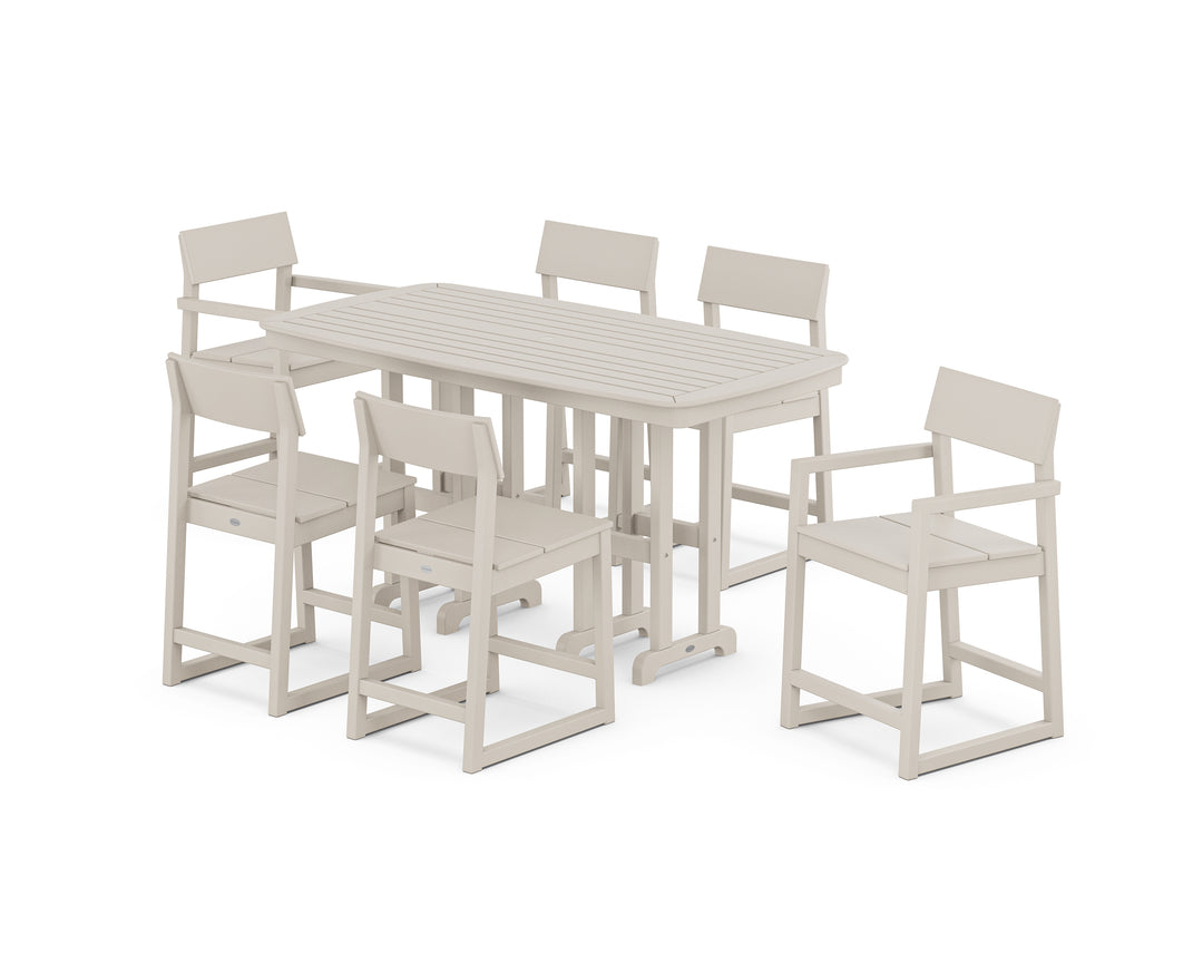 POLYWOOD® EDGE 7-Piece Counter Set