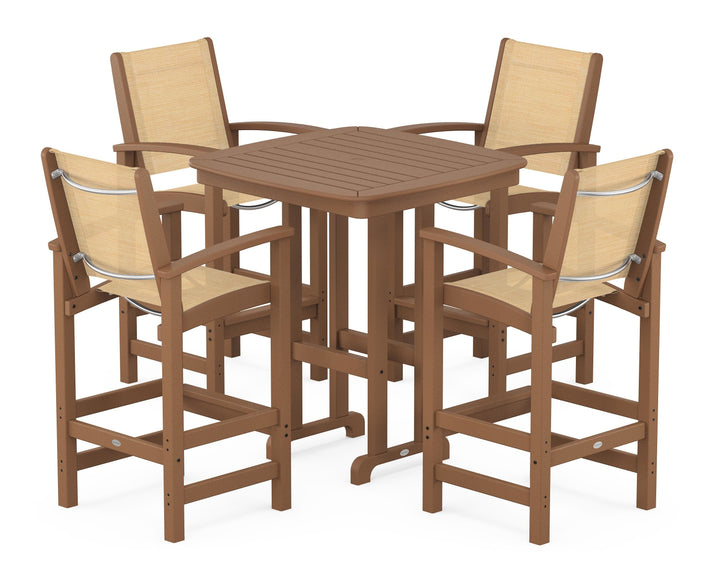POLYWOOD® Coastal 5-Piece Bar Set