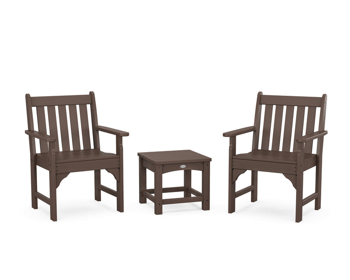 POLYWOOD® Vineyard 3-Piece Garden Chair Set