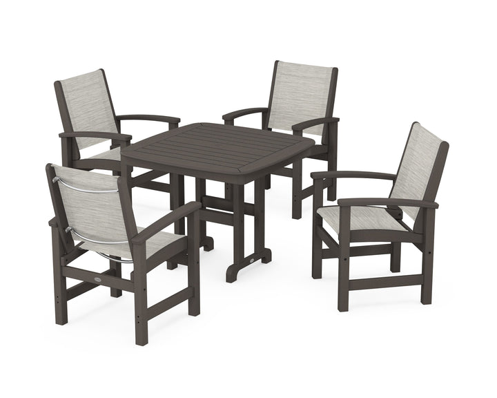 POLYWOOD® Coastal 5-Piece Dining Set